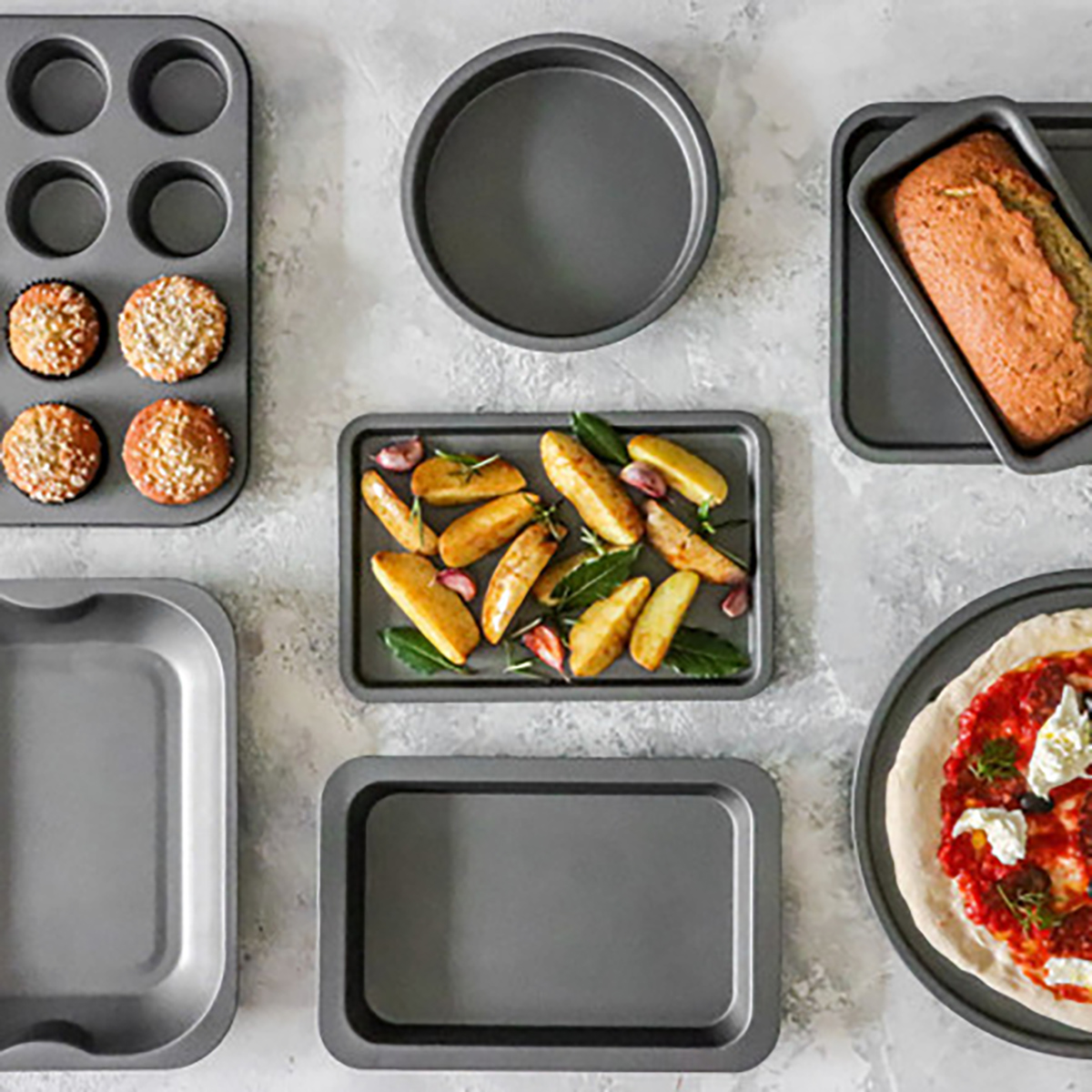 Набор из 8 форм для выпекания KC  