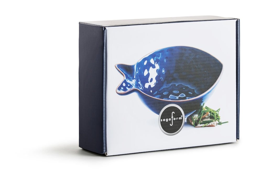  SagaForm Блюдо сервировочное "Рыба" малое синее Kitchen Арт.: 5017826