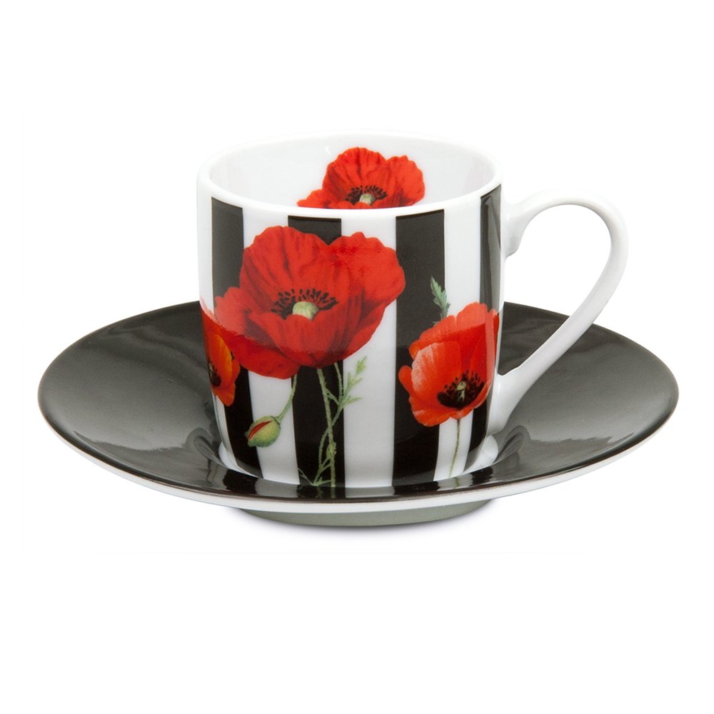 Koenitz Кофейная пара эспрессо "Madame Petite - полосы"  