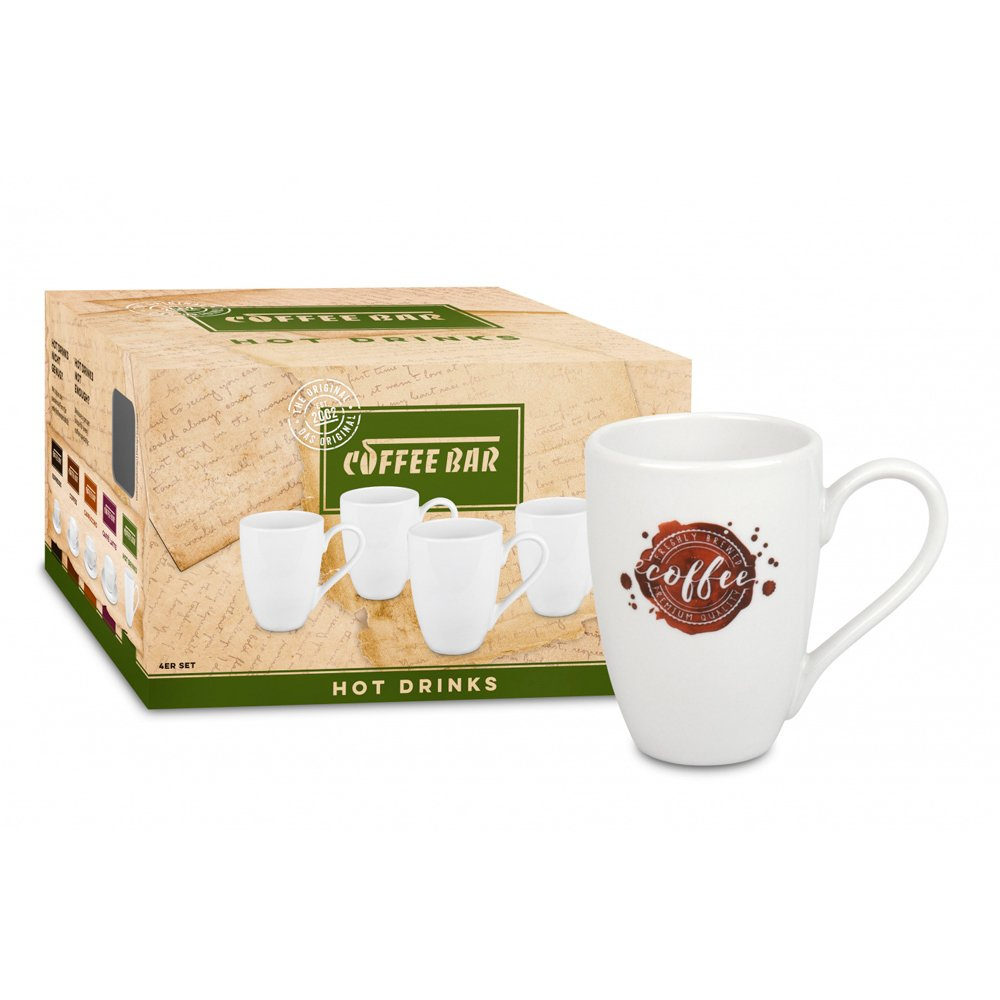  Koenitz Набор из 4 кружек "Брызги кофе" Арт.: 17 5 009 2034