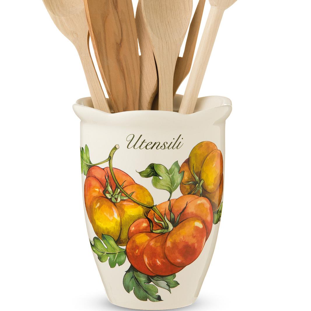 Nuova Cer Емкость для кухонных принадлежностей Mercato della Terra 15см   