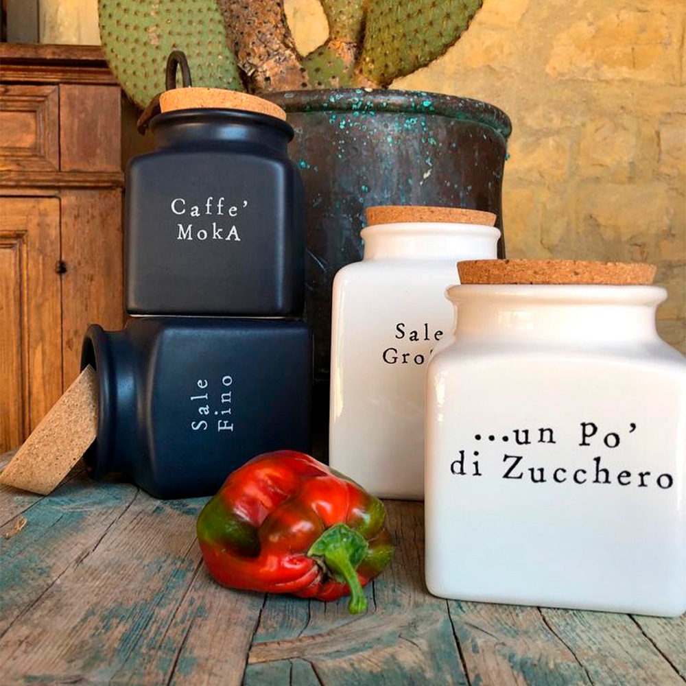 Ёмкость для соли с крышкой Nero Easy 14.5 см  