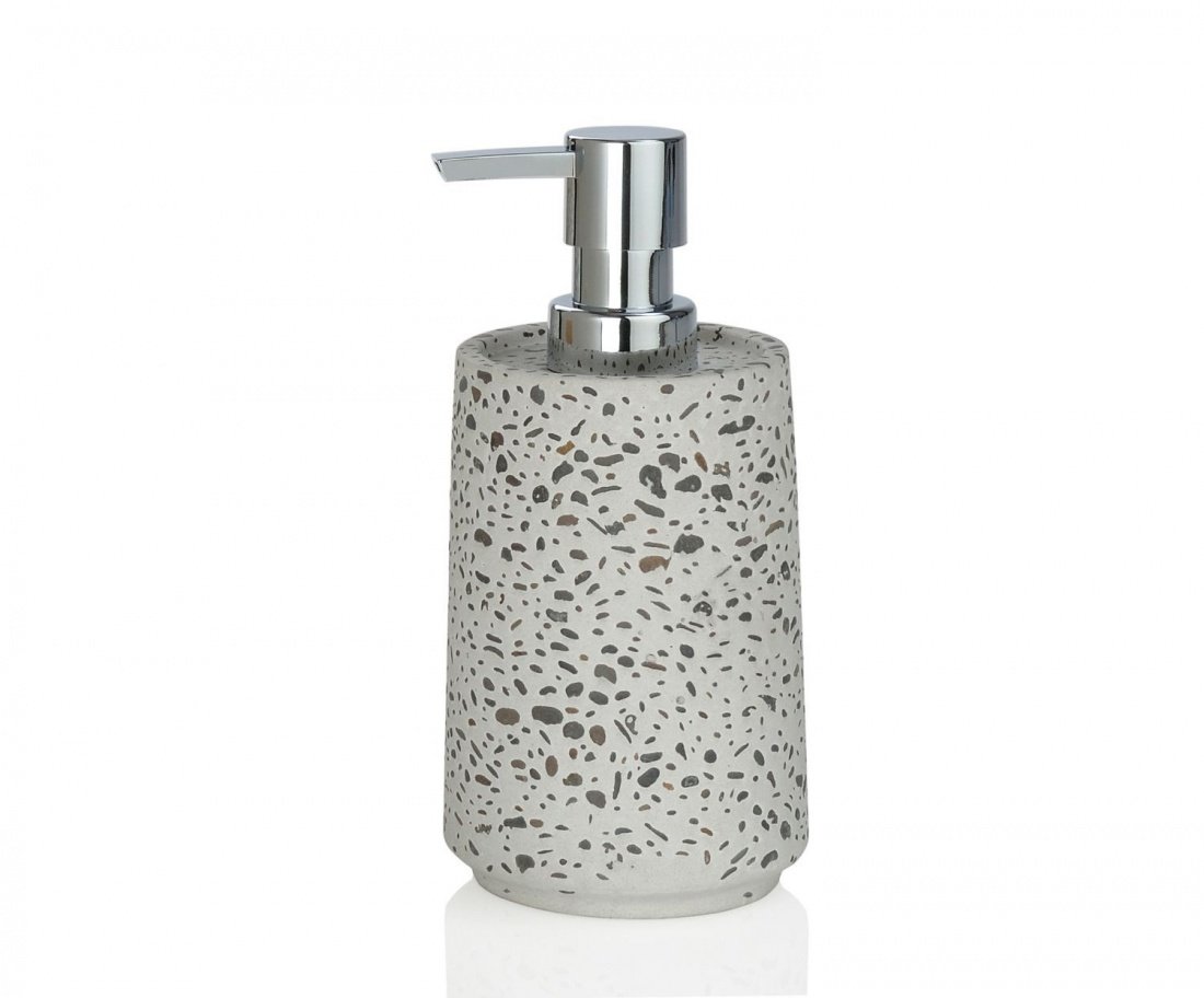 andrea house диспенсер для жидкого мыла cement and chrome