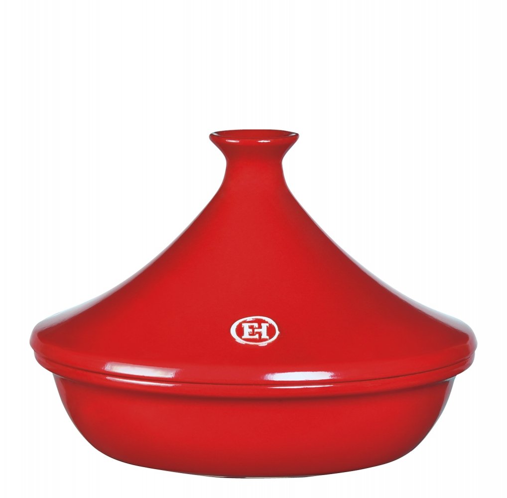 Тажин керамический Emile Henry красный 2 литра 27 см