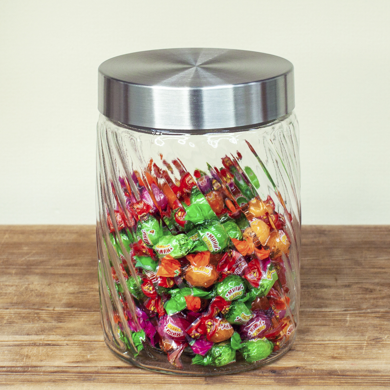 Емкость для хранения стеклянная 1300 мл  