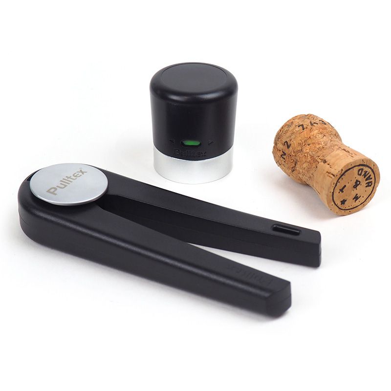 pulltex набор для шампанского (открывалка и пробка)