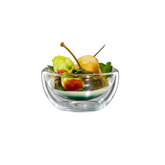  X-012-100-set6 Bloomix Набор для порционной подачи закусок и десертов "Flatbowl Small", 6шт Арт.: X-012-100-set6