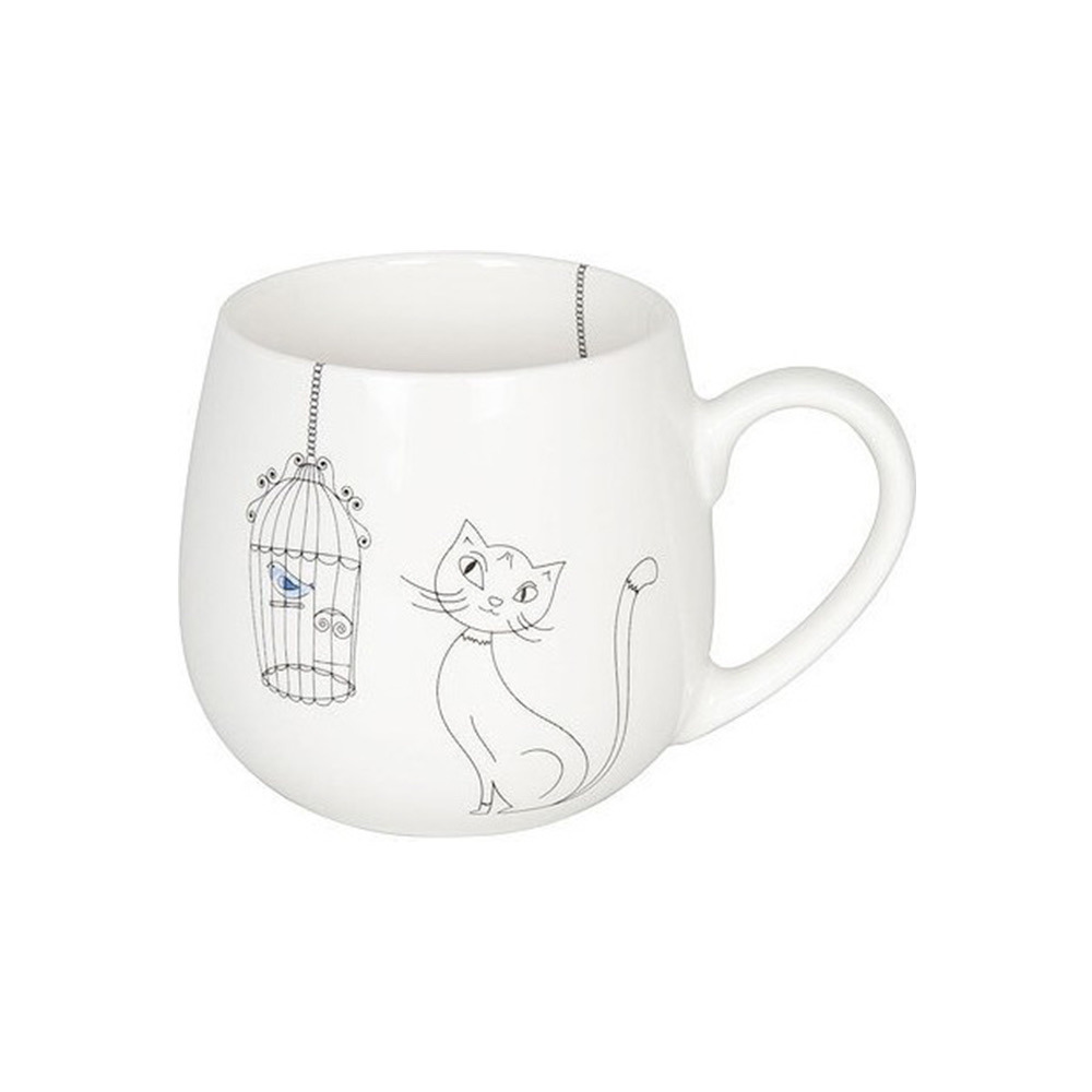 koenitz кружка "кошки и птички"