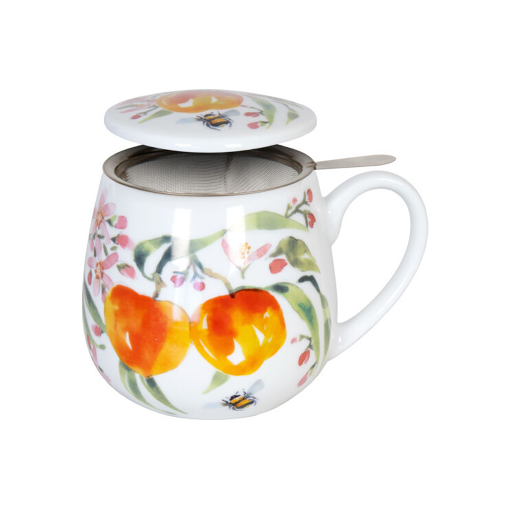 koenitz кружка заварочная "фруктовый чай - персик"