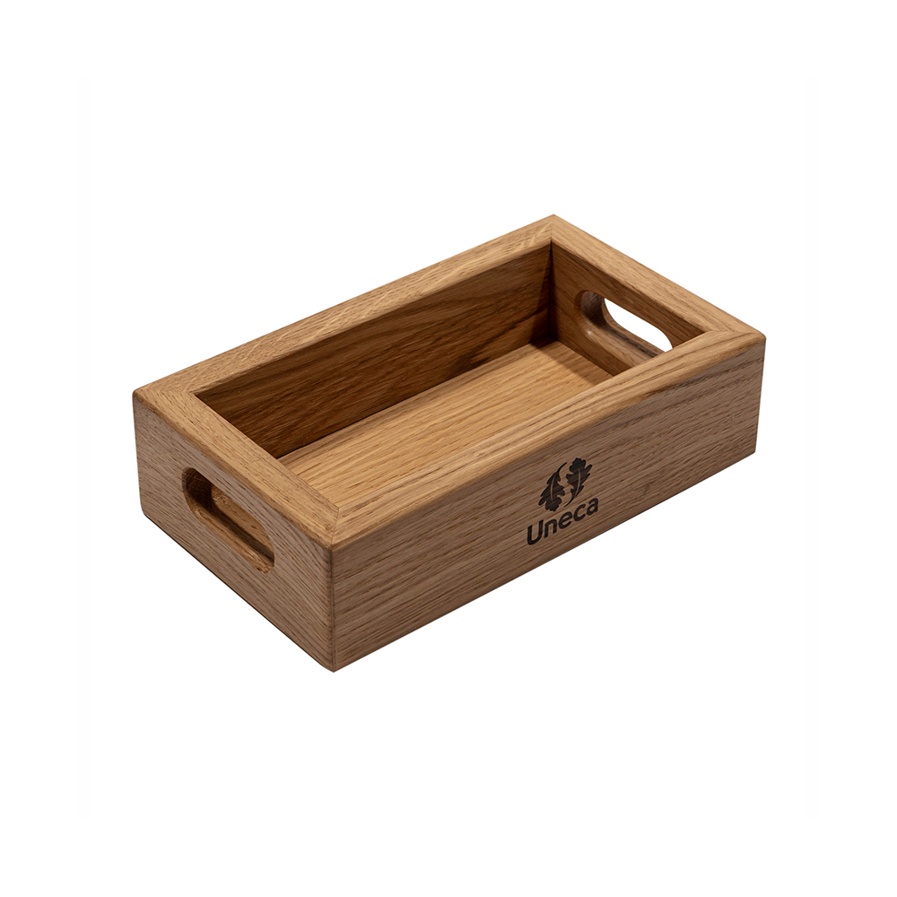 Подставка для масла и уксуса 18х10х5 см деревянная, дуб  