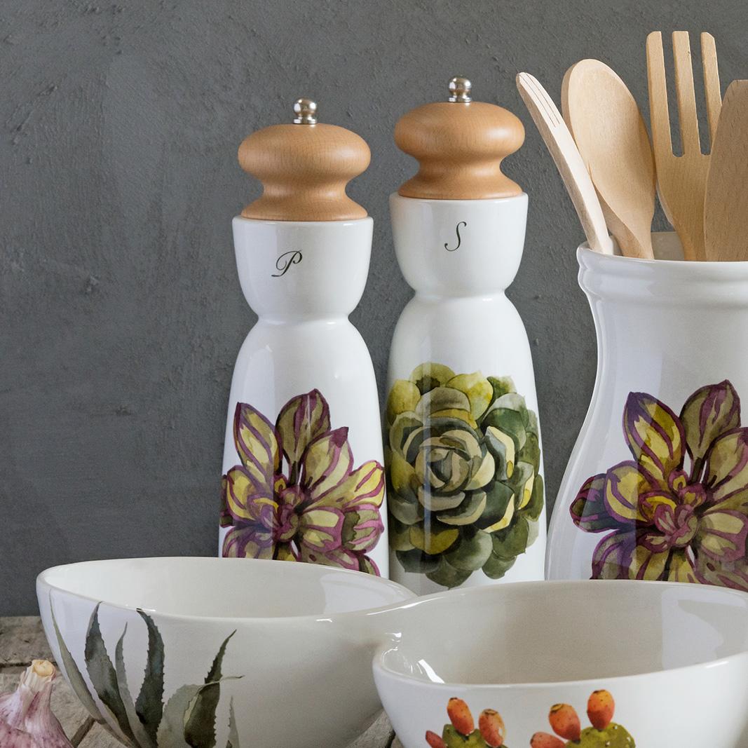 Nuova Cer Мельница для соли Cactus 26.5 см  