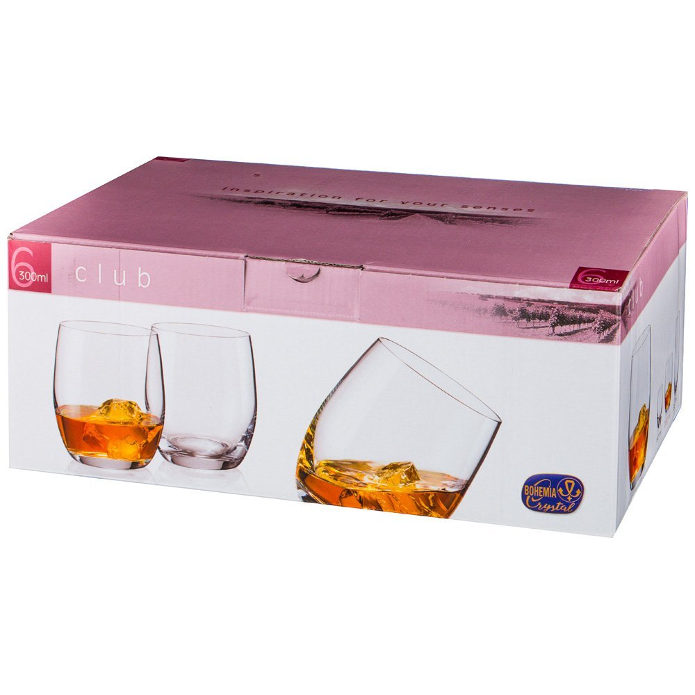 Набор стаканов для виски "viola elegance" из 6 шт. 300 мл.  674-729