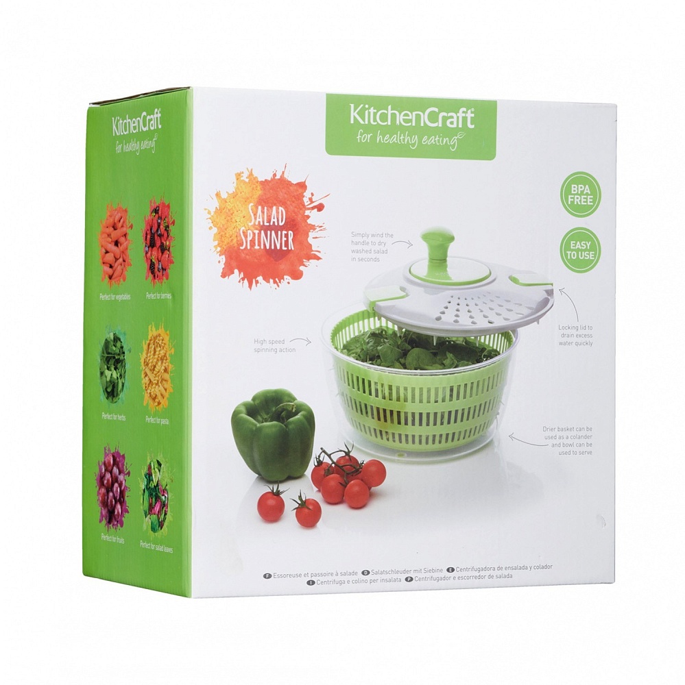  Kitchen Craft Сушилка для зелени Арт.: KCHESALSPIN