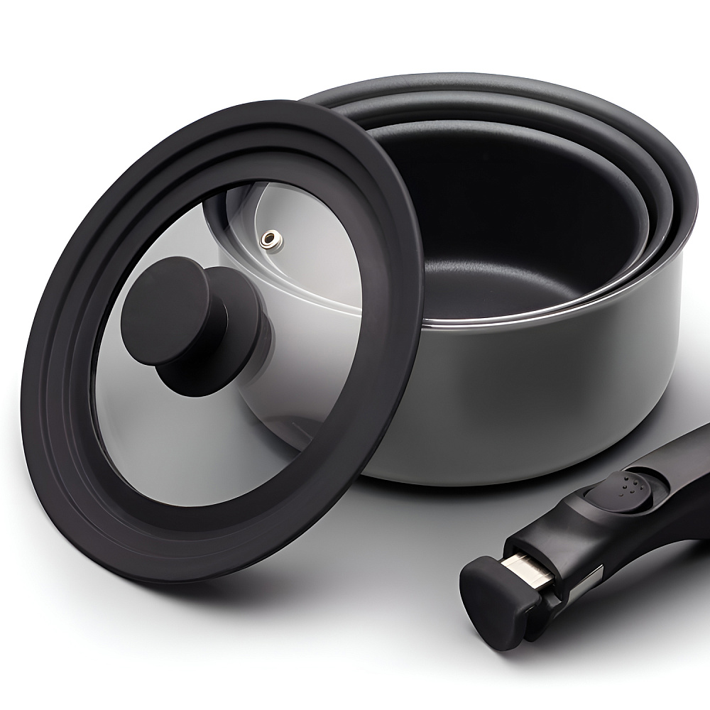  Набор из трех форм с индукционным антипригарным покрытием (17 см, 19,5 см, 21 см) MC Smart Space Арт.: MCSPSPANSET3PC