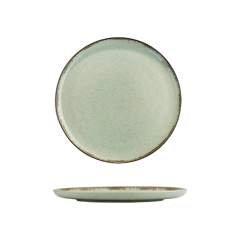  Комплект столовой посуды "Жемчужное настроение" 24 предметов зеленый Арт.: P03
