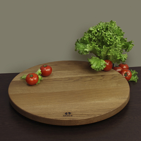 Вращающийся столик 35 см деревянный, дуб Арт.: ДРВ-33/2