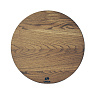Вращающийся столик 45 см деревянный, дуб Арт.: ДРВ-28/2