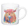 Kitchen Craft Чашка для эспрессо "Highland cow" Espresso Cups Арт.: KCESPRESS35