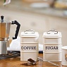 Набор емкостей для хранения чая, кофе, сахара LIVING NOSTALGIA Арт.: LNTCSSETCRE