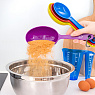 Набор из 4 мерных ложек Colourworks Арт.: CWMCUPSET