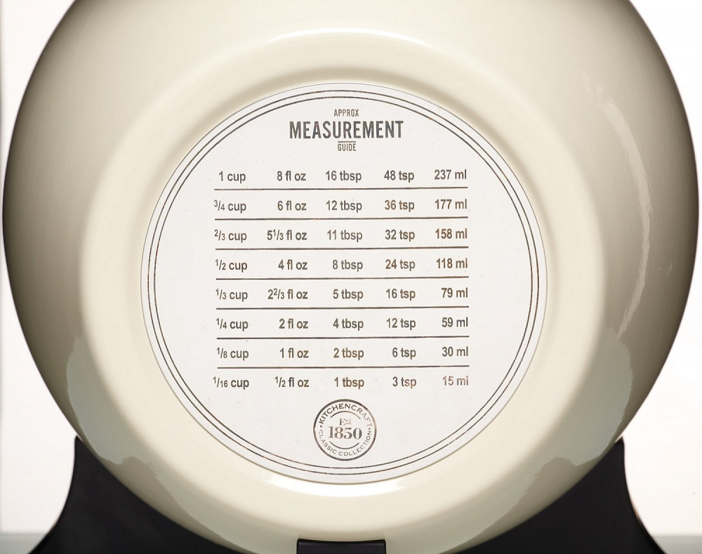  Kitchen Craft Весы кухонные механические Classic Collection cream Арт.: TPCSCALECRE