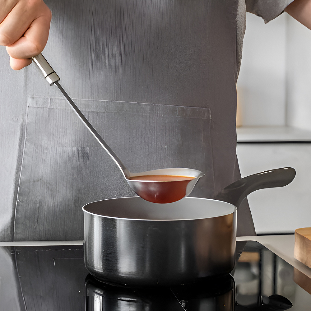  Половник профессинальный с овальной ручкой KitchenCraft из нерж/стали KC Арт.: KCPROGL