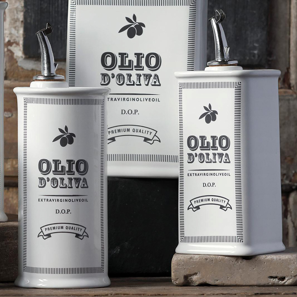  Nuova Cer Бутылка для масла Oliere Vintage Арт.: 9505-BCO