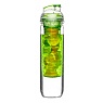 SagaForm Бутылка для напитков с контейнером для фруктов зеленая To go Арт.: 5017478