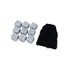 Набор каменных кубиков для охлаждения виски (кубики гранит 2 см (9 шт.), мешочек для хранения) Арт.: HJ-IC20