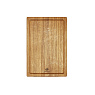 Доска для хлеба 37х25х2 см деревянная, дуб Арт.: ДРИ-1903/1