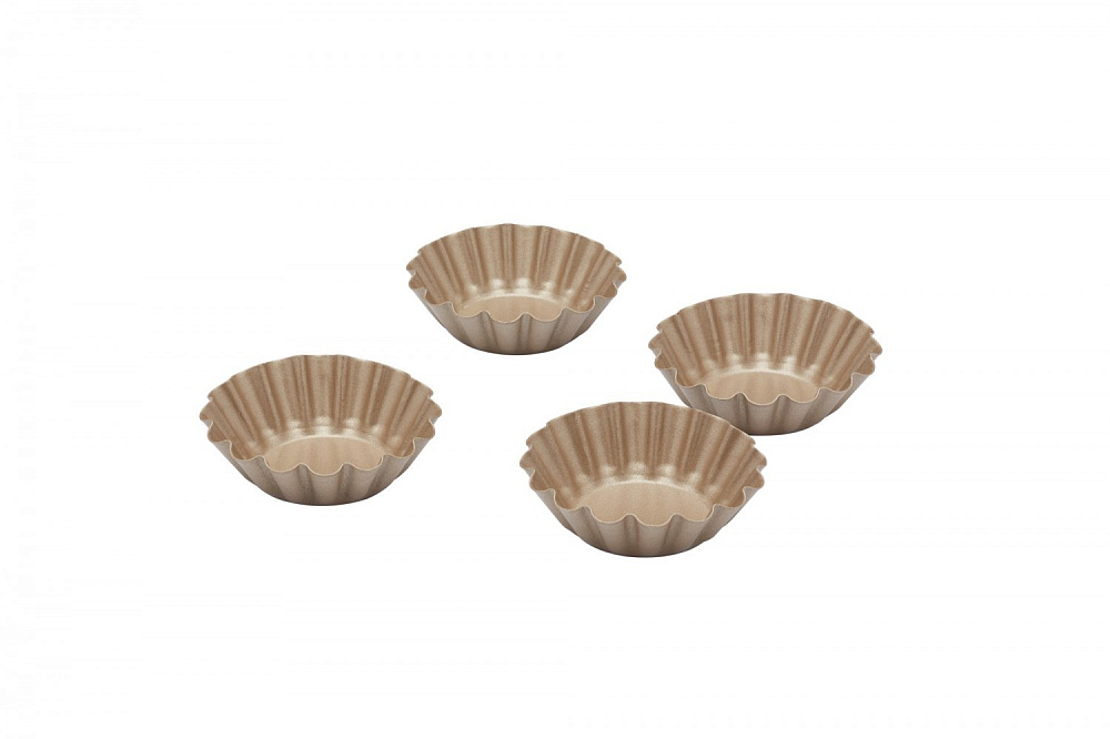  Kitchen Craft Набор формочек для выпечки Paul Hollywood, 6,5 см, 4 шт Арт.: PHMINIBAKE03