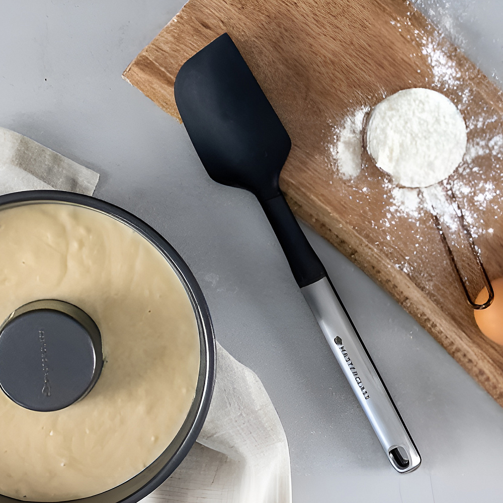  Лопатка-шпатель из нерж/стали Soft Grip MC, 30см GREY Арт.: MCSSSPAT