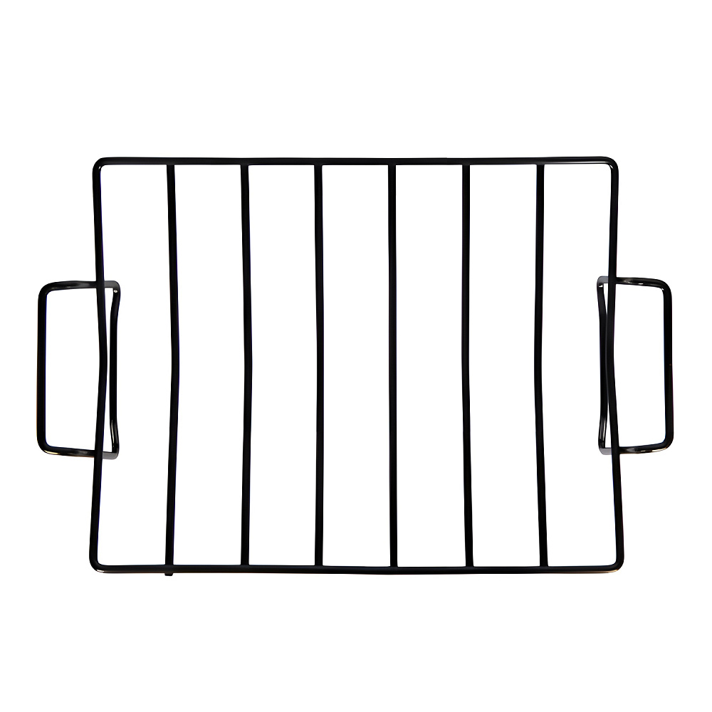  Решетчатая жаровня с антипригарным покрытием, KC 30X21X7см нерж/сталь Арт.: KCRACKNS