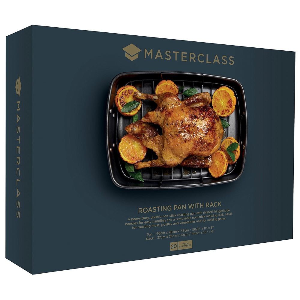  Kitchen Craft Форма для запекания 40х28 см с антипригарным покрытием MasterClass Арт.: KCMCHB52