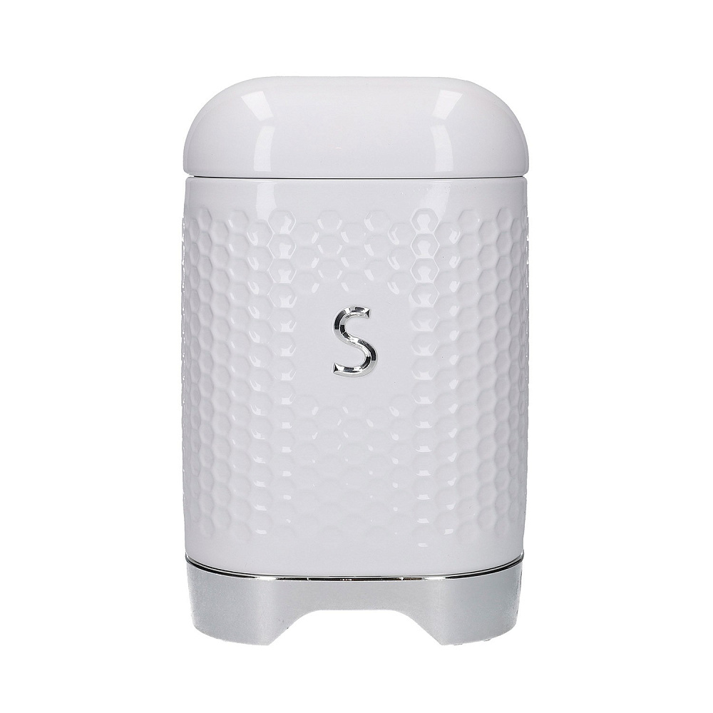 Kitchen Craft Набор емкостей для хранения 3 шт. Textured White Арт.: LOVTCSSETWHT