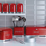 Kitchen Craft Ёмкость для хранения кофе Lovello Retro red Арт.: LOVCOFFEERED