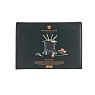 Набор для приготовления фондю (кастрюля, горелка, вилки 6шт.) чугунный покрыт BLACK эмалью KC Арт.: KCFONDUEBLK