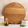 Вращающийся столик 35 см деревянный, дуб Арт.: ДРВ-33/1