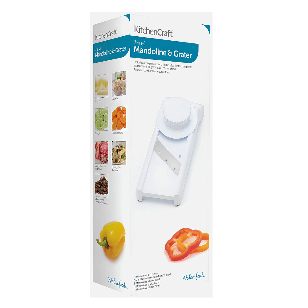  Набор из насадок и терки 7 в 1, пластик Арт.: KC7IN1