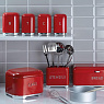Kitchen Craft Ёмкость для хранения сахара Lovello Retro red Арт.: LOVSUGARRED