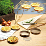 Kitchen Craft Набор формочек для выпечки, Paul Hollywood, 10 см, 4 шт Арт.: PHMINIFLAN