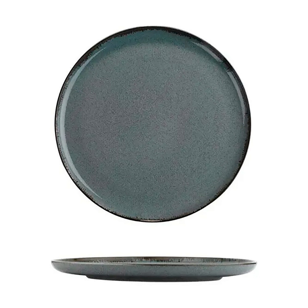  Комплект столовой посуды "Жемчужное настроение" 24 предметов синий Арт.: P01