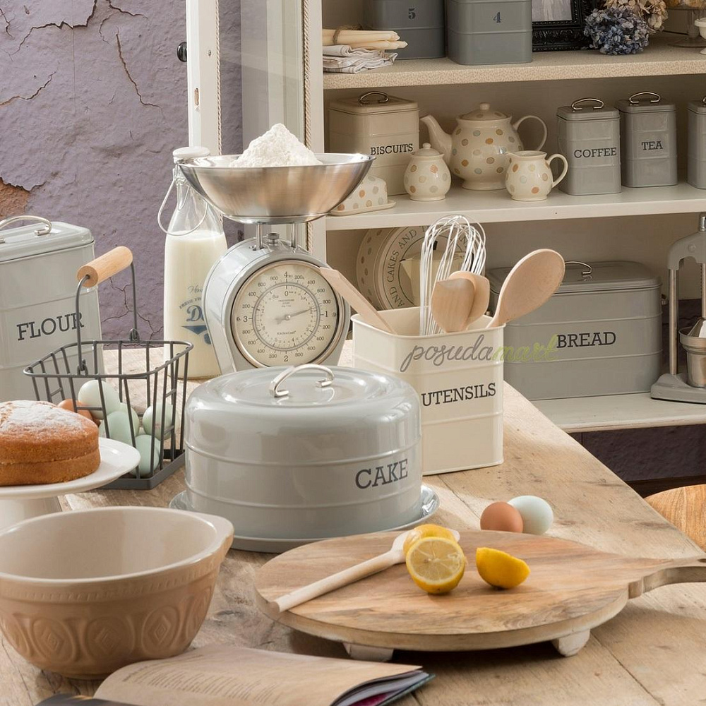 Kitchen Craft  Весы механические 4 кг Living Nostalgia Арт.: LNSCALEGRY