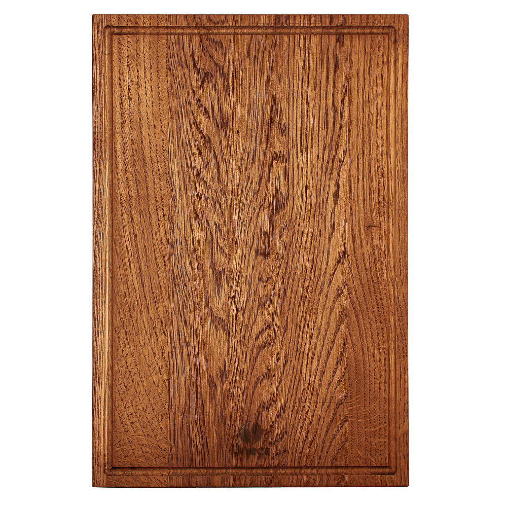  Доска разделочная прямоугольная 33х23х1,8 см деревянная, дуб Арт.: ДЧ-019/2