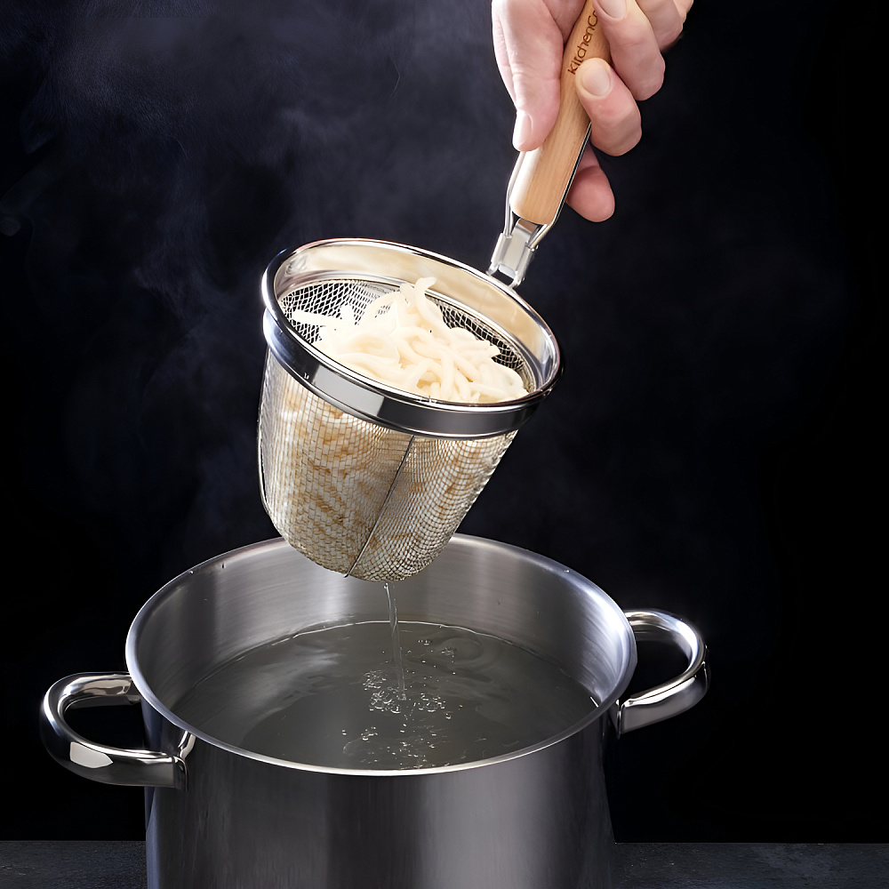  Сито для приготовления восточной лапши KitchenCraft World of Flavours из нерж/стали Арт.: WFNOODLESTRN