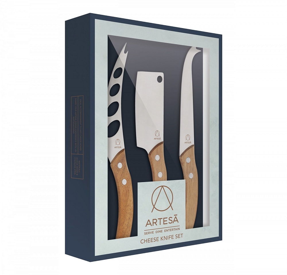  Kitchen Craft Набор ножей для сыра Арт.: ARTCHEESE3PC