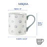 Кружка фарфоровая Pawfect Cat Parent Mikasa WHITE 280 мл Арт.: MKCANPAWS