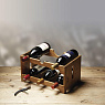Kitchen Craft Стойка винная двухуровневая Natural Elements Арт.: NEWR