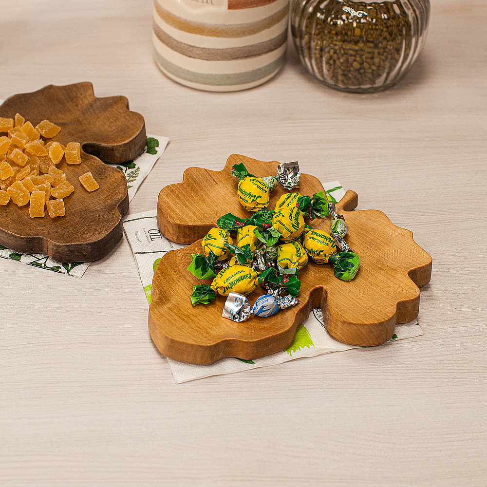  Блюдо для сервировки "Клён" Арт.: ДРП-04/1