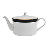 Чайник фарфоровый Mikasa Luxe Deco на 4 чашки, 1,1 л, белый Арт.: MKLDTEAPOT